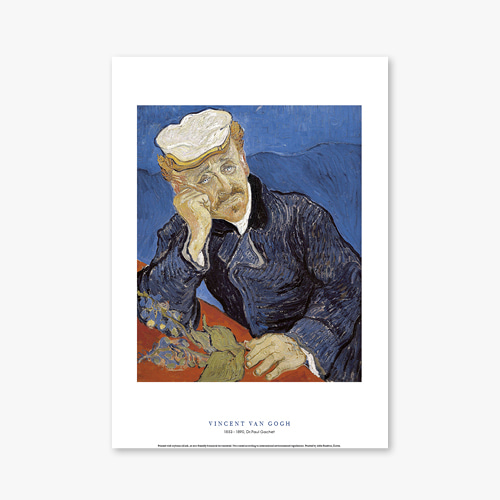 타임세일40%) [A3] 명화 포스터 005 Vincent van Gogh Dr Paul Gachet 빈센트 반 고흐.jpg