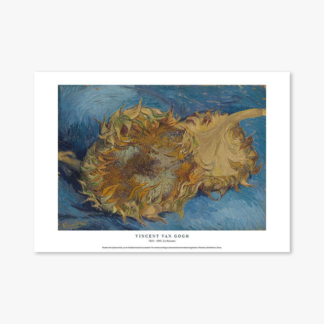 타임세일40%) [A3] 명화 포스터 027 Vincent van Gogh Sunflowers 빈센트 반 고흐